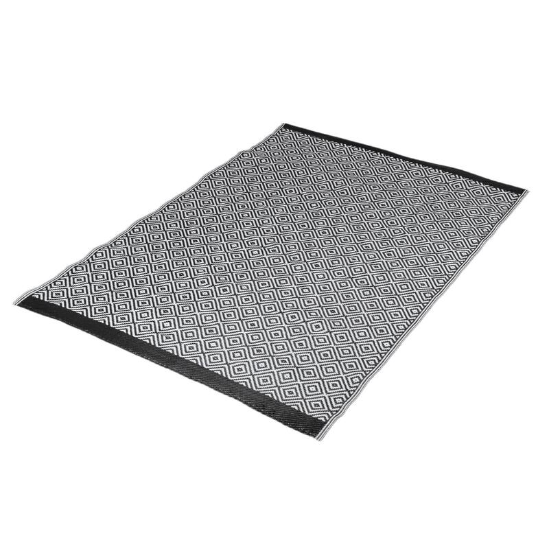 Tapis de tente Noir et blanc
