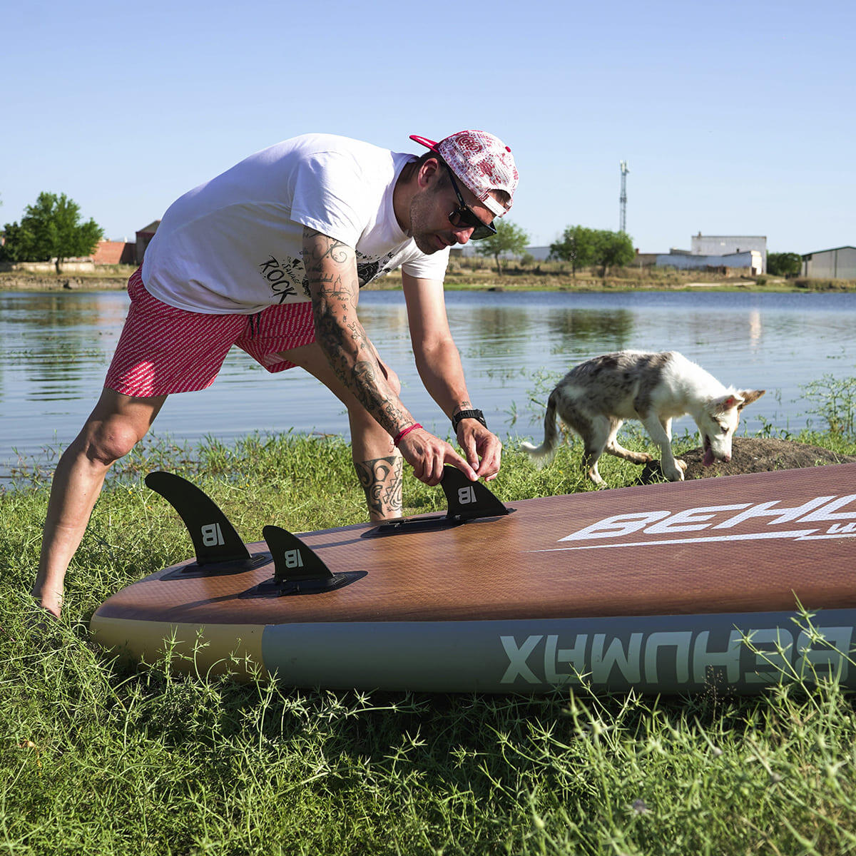 Pack Pracnha paddle surf atlantic 11 + Mochila Urban 90L 5/6