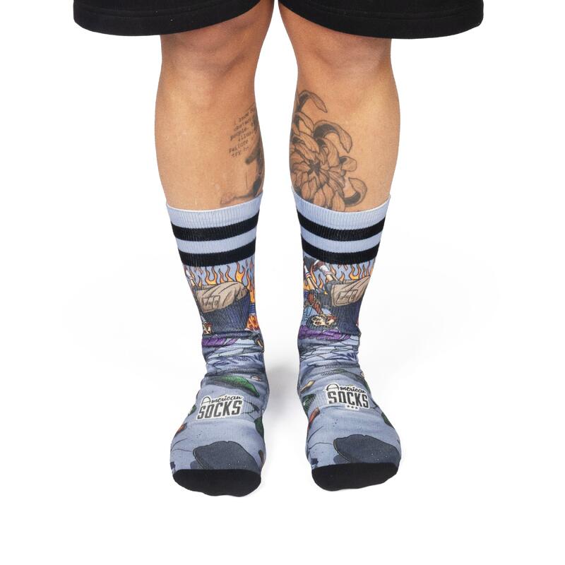 Calcetines Thrashpals - Mid High - American Socks