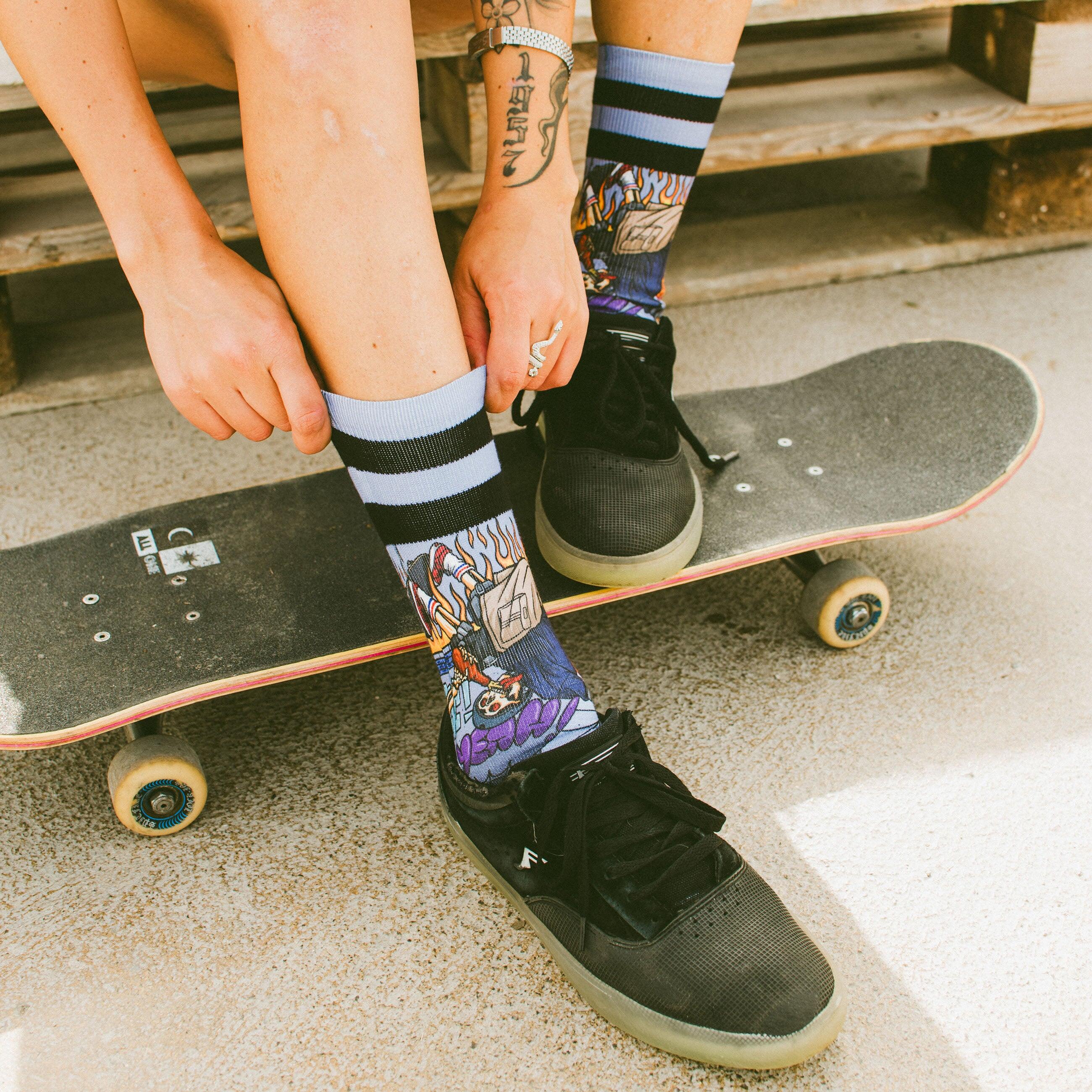 Calcetines Thrashpals - Mid High - American Socks 6/7