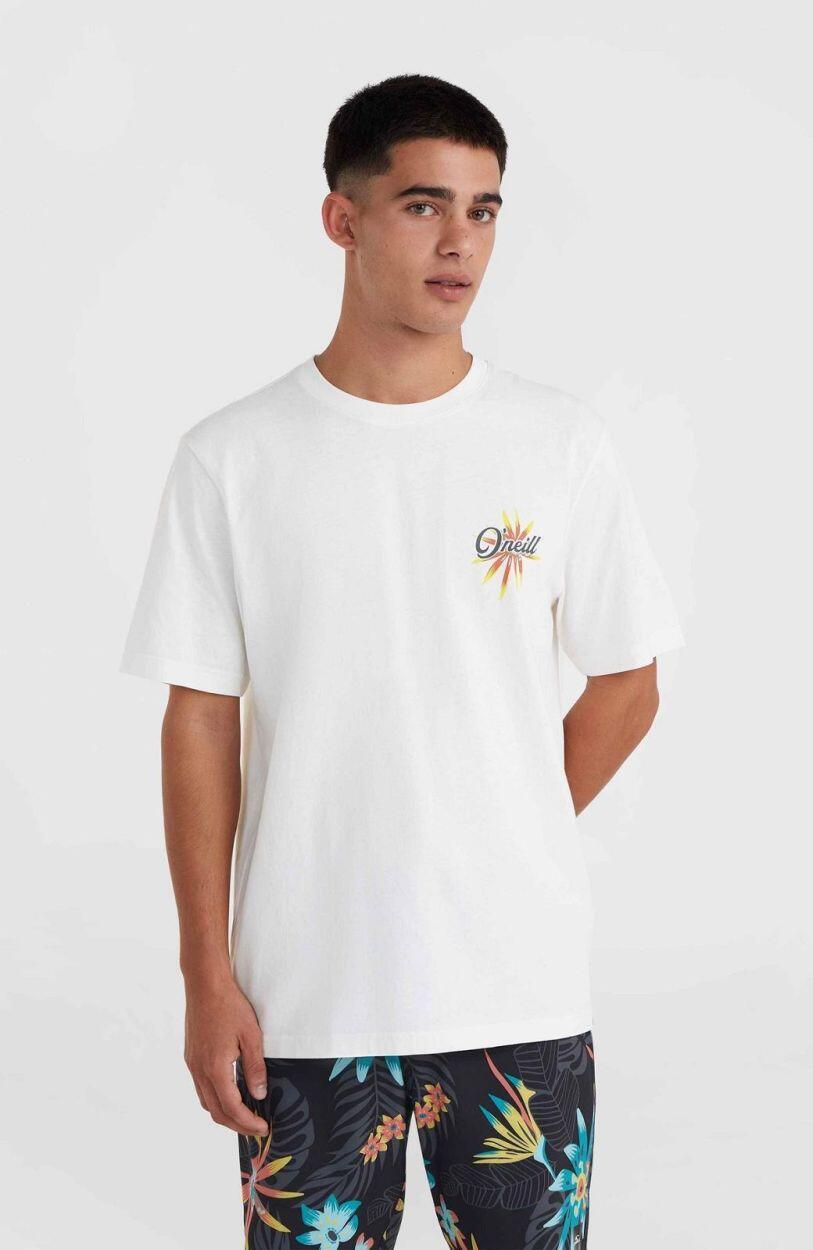O'NEILL O'neill T-Shirts O'NEILL BEACH GRAPHIC T-SHIRT  Hommes Snow white 3/7