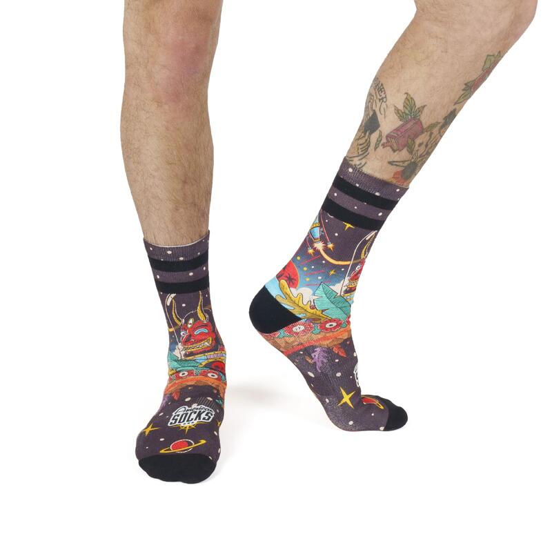 Calcetines Space Holidays - Mid High - American Socks