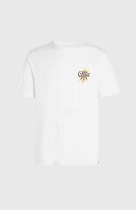 O'NEILL O'neill T-Shirts O'NEILL BEACH GRAPHIC T-SHIRT Hommes Snow white