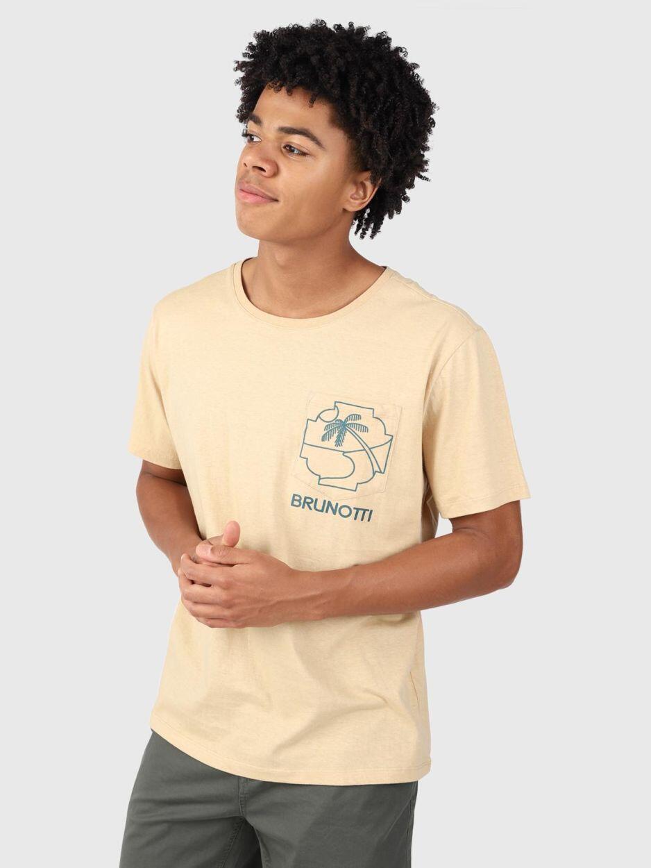 BRUNOTTI BRUNOTTI T-Shirts Axle-Neppy Men T-shirt  Hommes GINGER 3/5