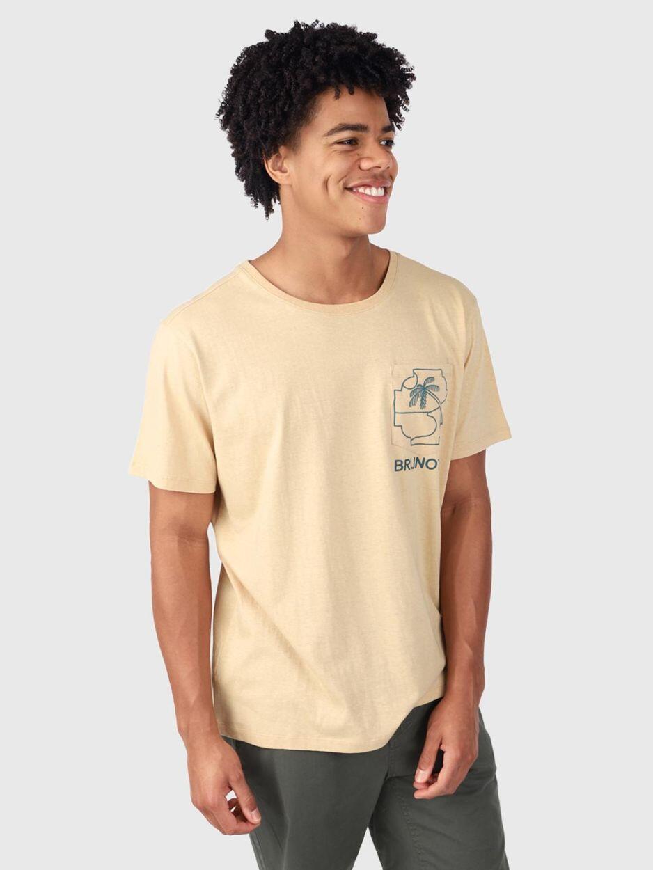 BRUNOTTI BRUNOTTI T-Shirts Axle-Neppy Men T-shirt  Hommes GINGER 4/5