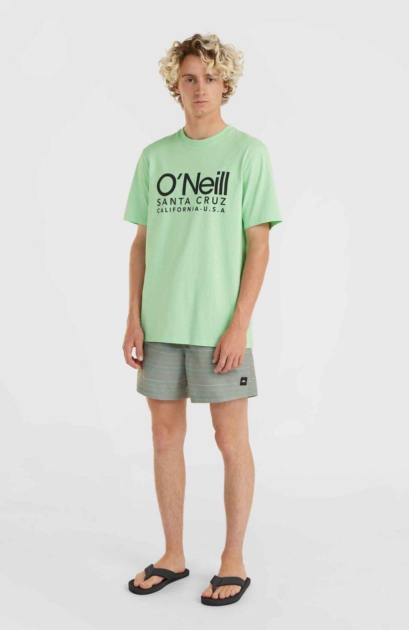O'NEILL O'neill T-Shirts CALI ORIGINAL T-SHIRT HEREN NEON GREEN 3/5