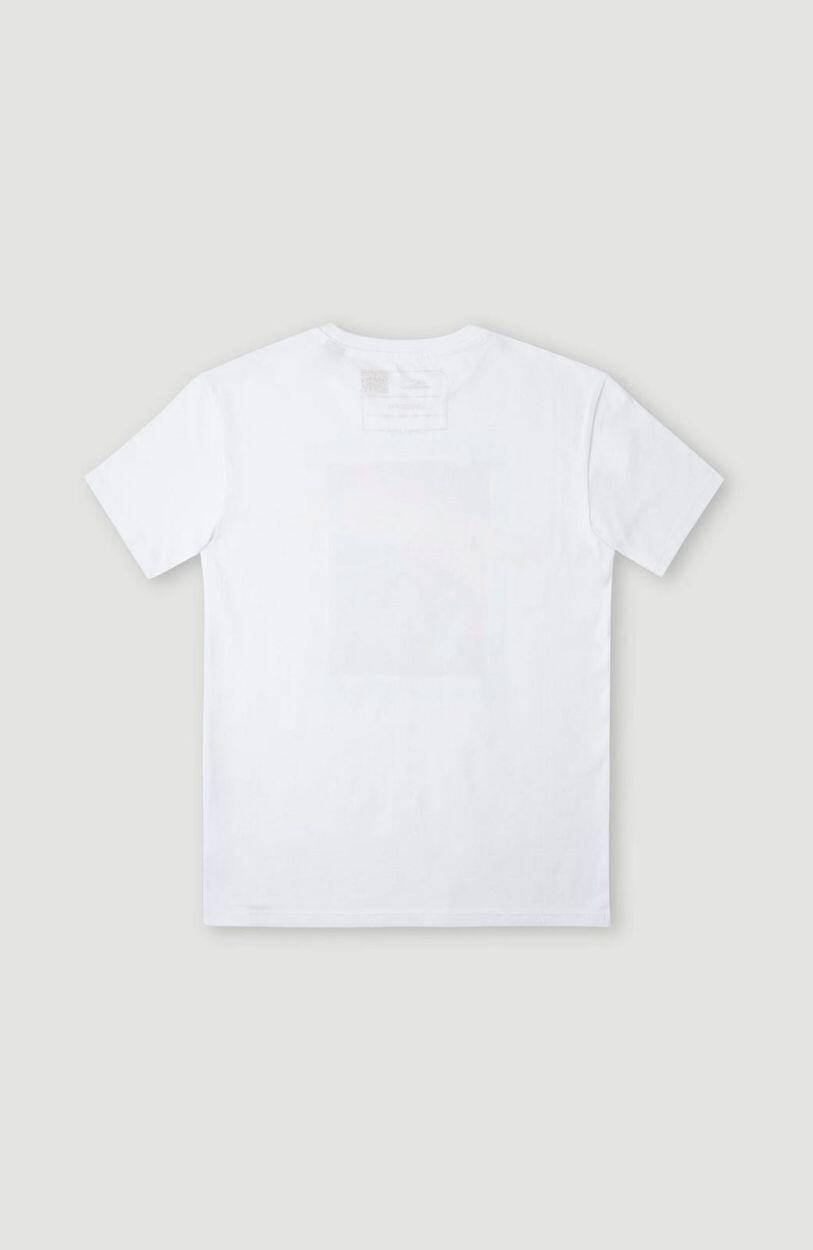 O'NEILL O'neill T-Shirts ANDERS T-SHIRT  Garçons Snow white 2/3