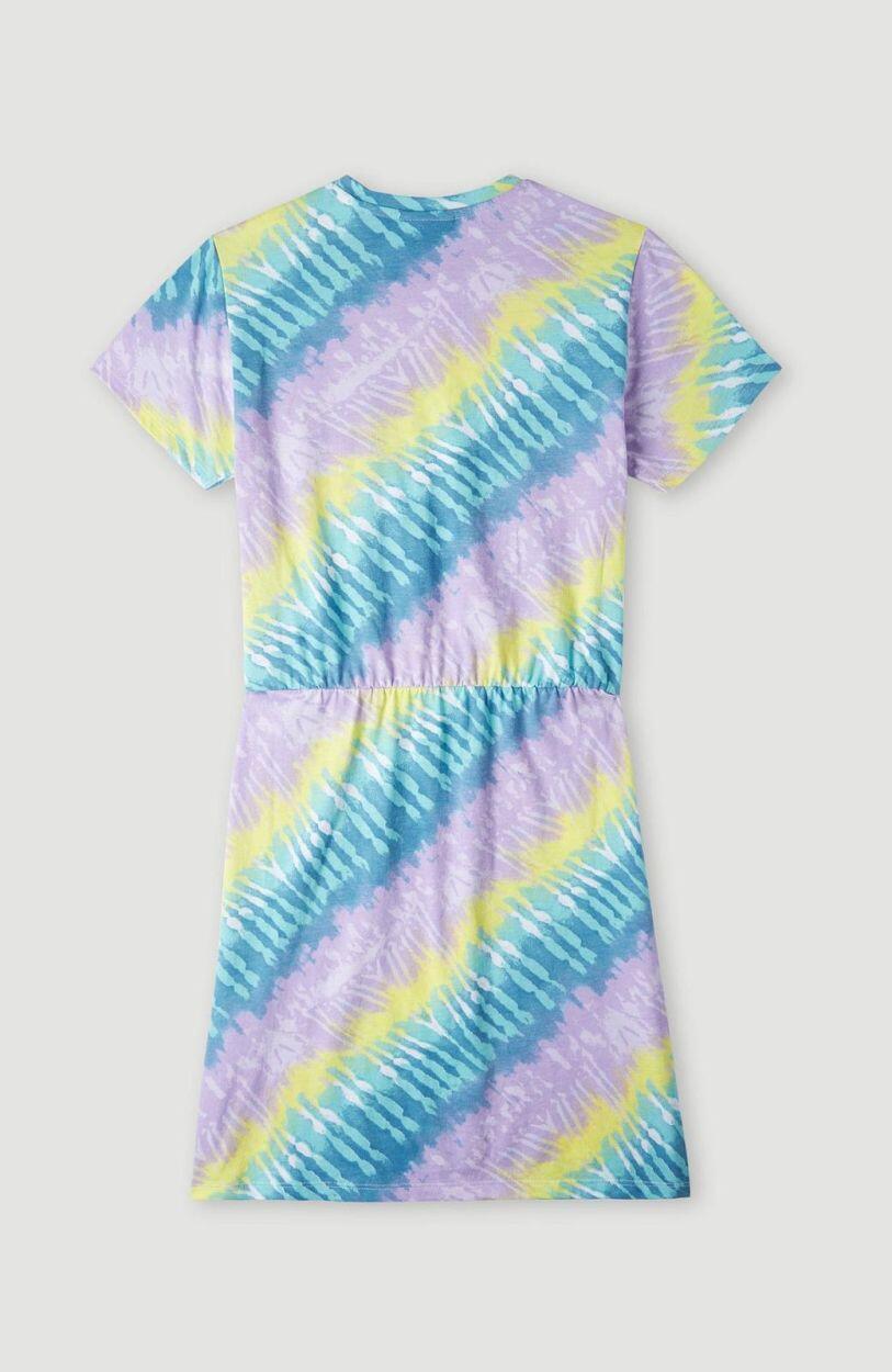 O'NEILL O'neill Robes MASINA JERSEY PRINT DRESS  Filles Blue Tie Dye 2/3