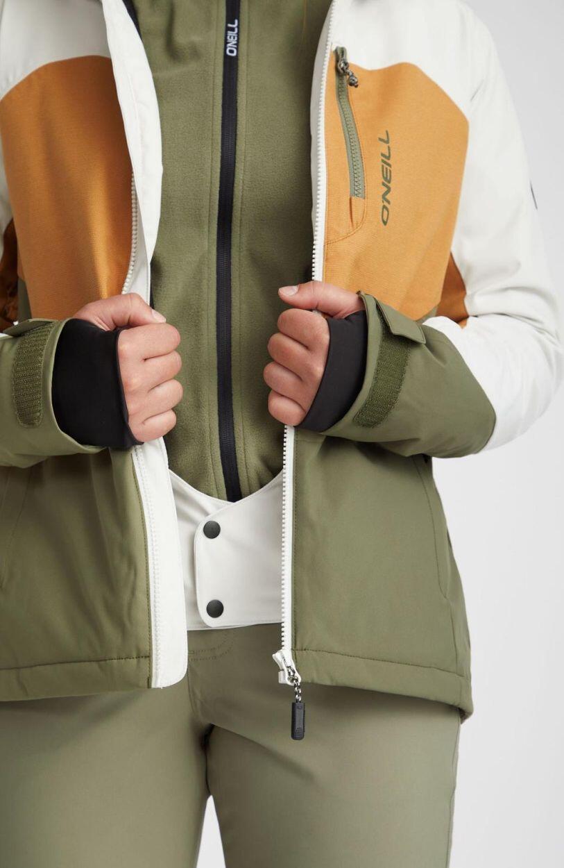Casaco de inverno para esqui e snowboard feminino O'Neill Carbonite 10K/10K 4/5