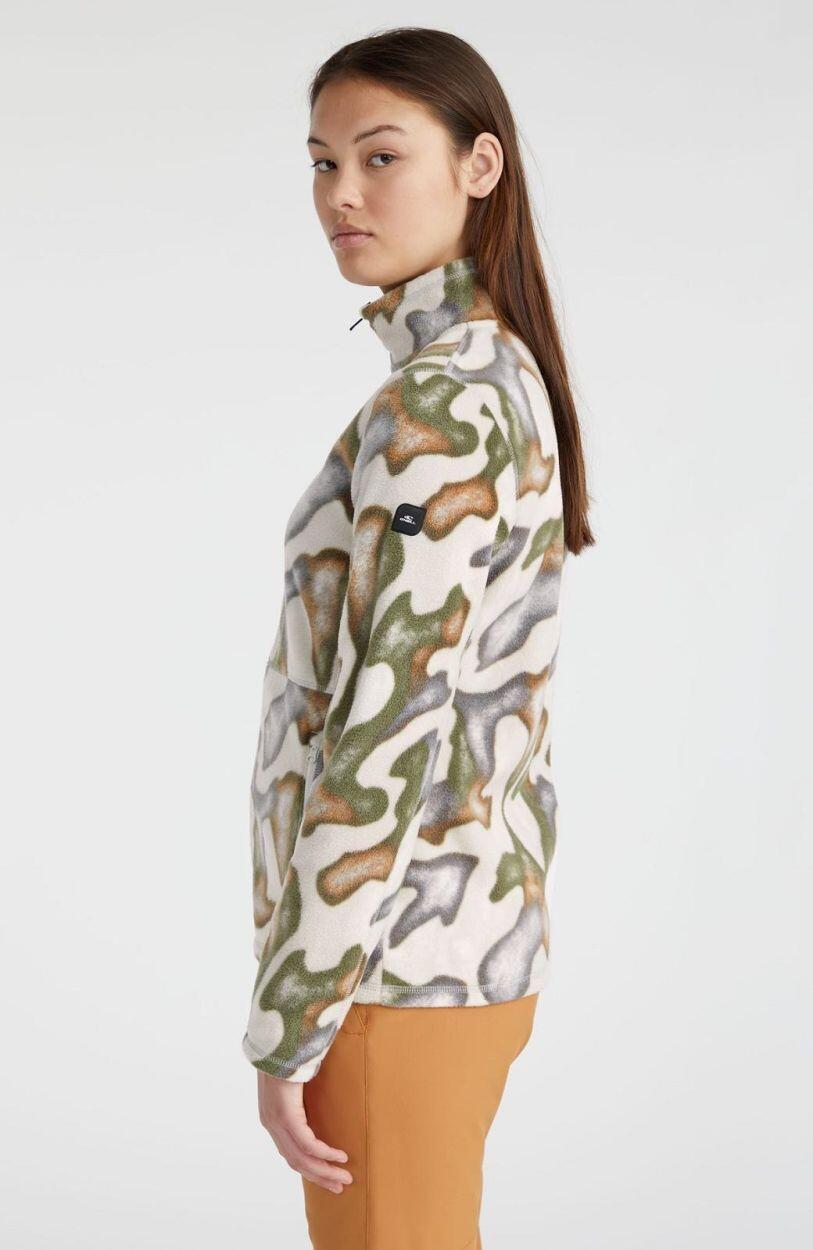O'NEILL O'NEILL Fleeces CLIME PRINTED FZ FLEECE DAMES Hiker Camo 5/5