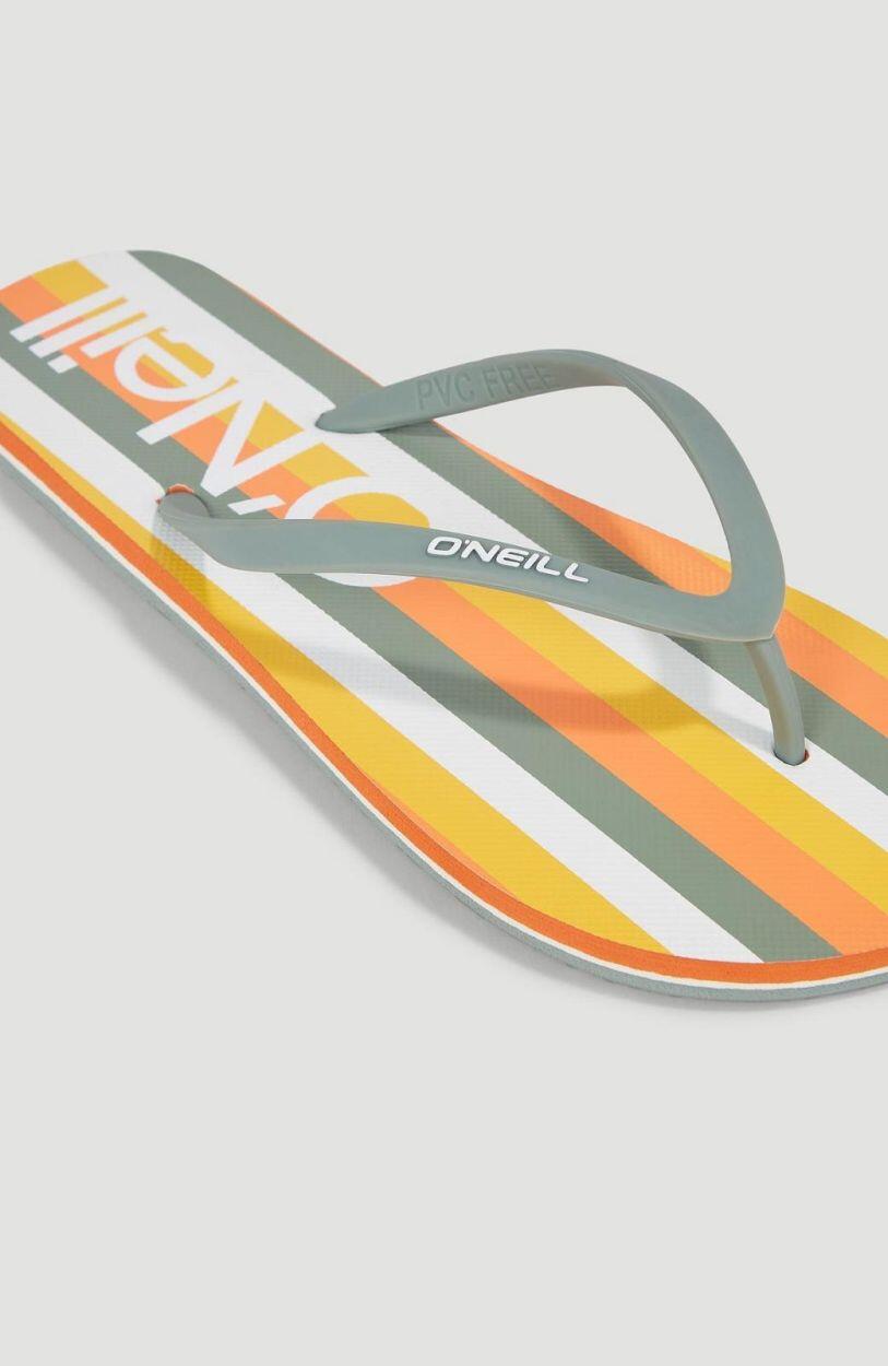 O'NEILL O'neill Tongs PROFILE GRAPHIC SANDALS  Femmes Orange Multistripe 3/4