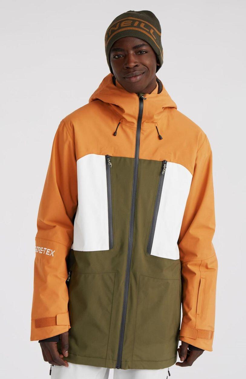 O'NEILL O'neill Manteaux  Hommes Rich Caramel Colour block 3/5