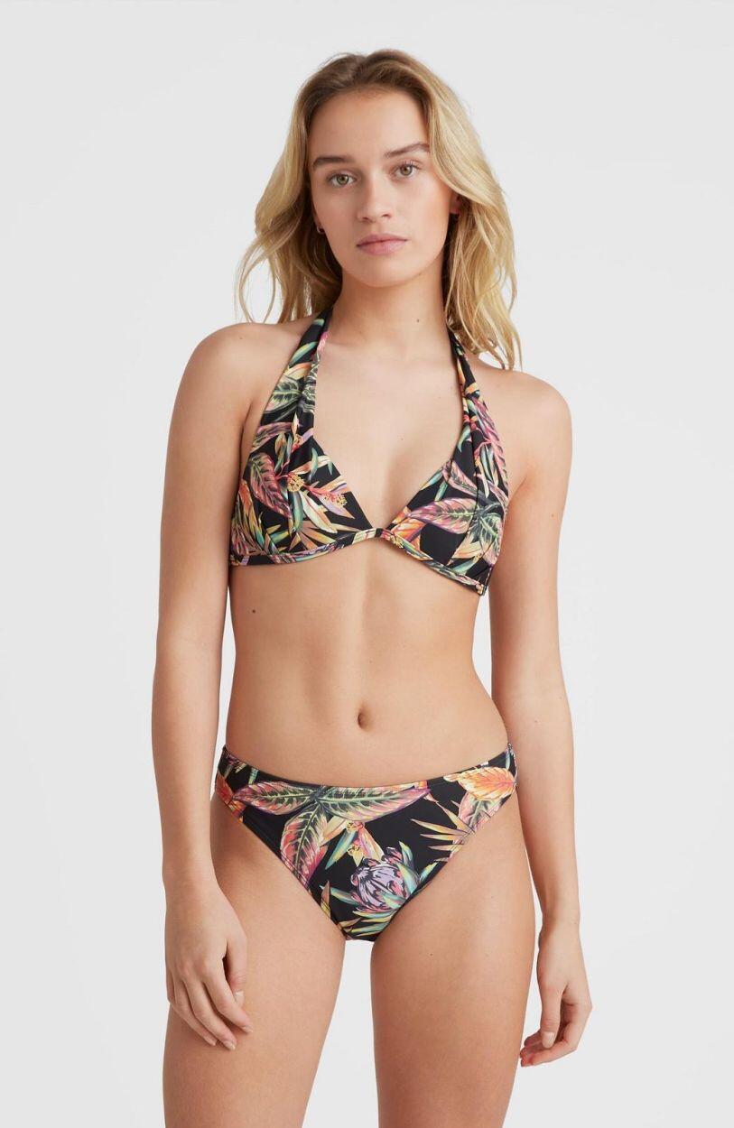 O'NEILL O'neill Vêtements de natation SAO MIX TOP  Femmes Black Tropical Flower 3/5