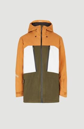O'NEILL O'neill Manteaux Hommes Rich Caramel Colour block