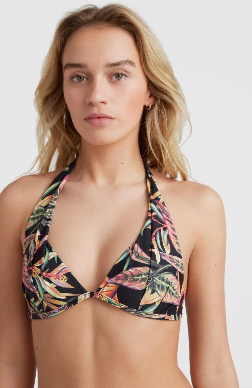 O'NEILL O'neill Vêtements de natation SAO MIX TOP  Femmes Black Tropical Flower 2/5