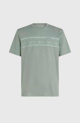 O'neill o'neill t-shirts mix & match floral graphic t-shirt heren lily pad