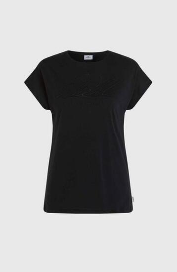 O'NEILL O'neill T-Shirts ESSENTIALS O'NEILL SIGNATURE T-SHIRT Femmes Black Out