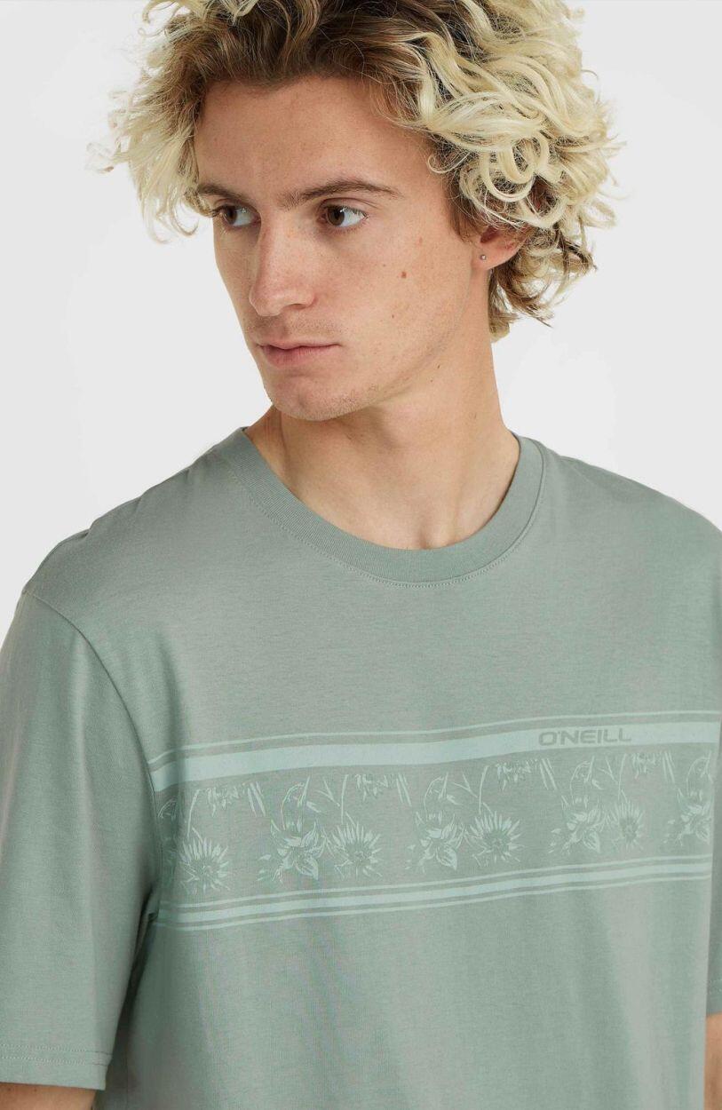 T-shirt O'Neill con stampa floreale verde 4/5