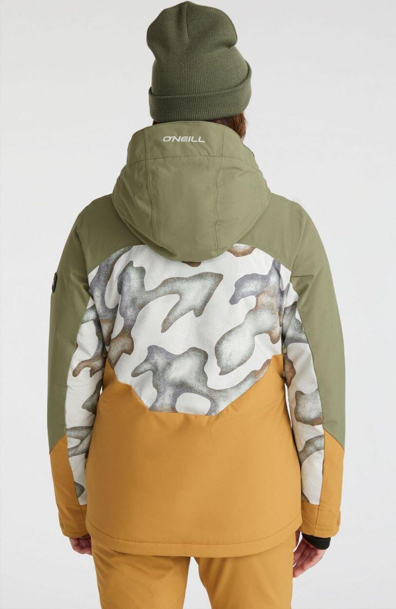 O'NEILL O'neill Jassen CARBONITE JACKET DAMES Deep Lichen Green Colour Block 5/7