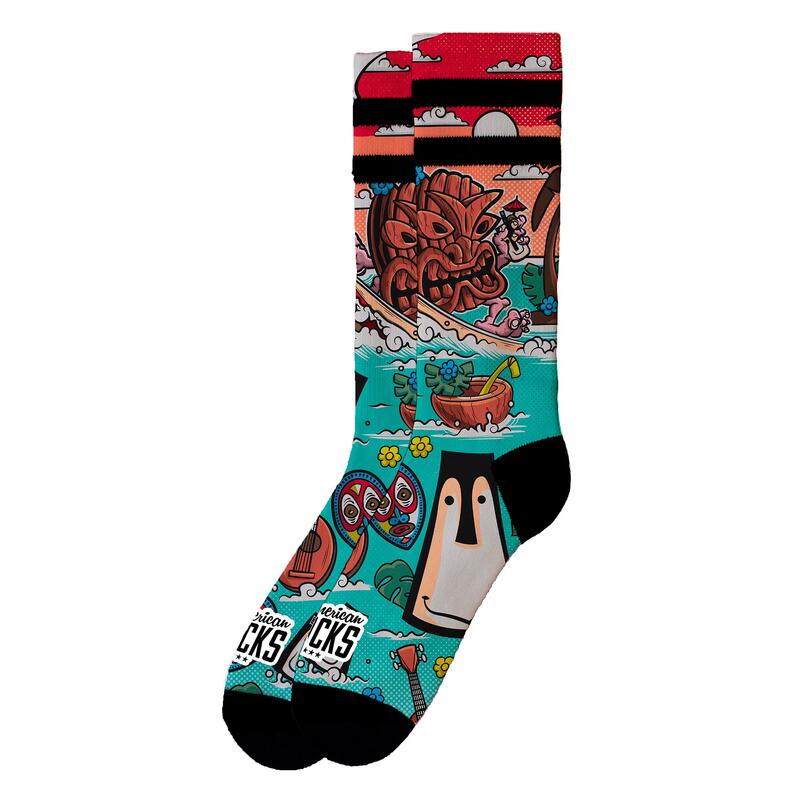 Calcetines Tiki Surf - Mid High - American Socks