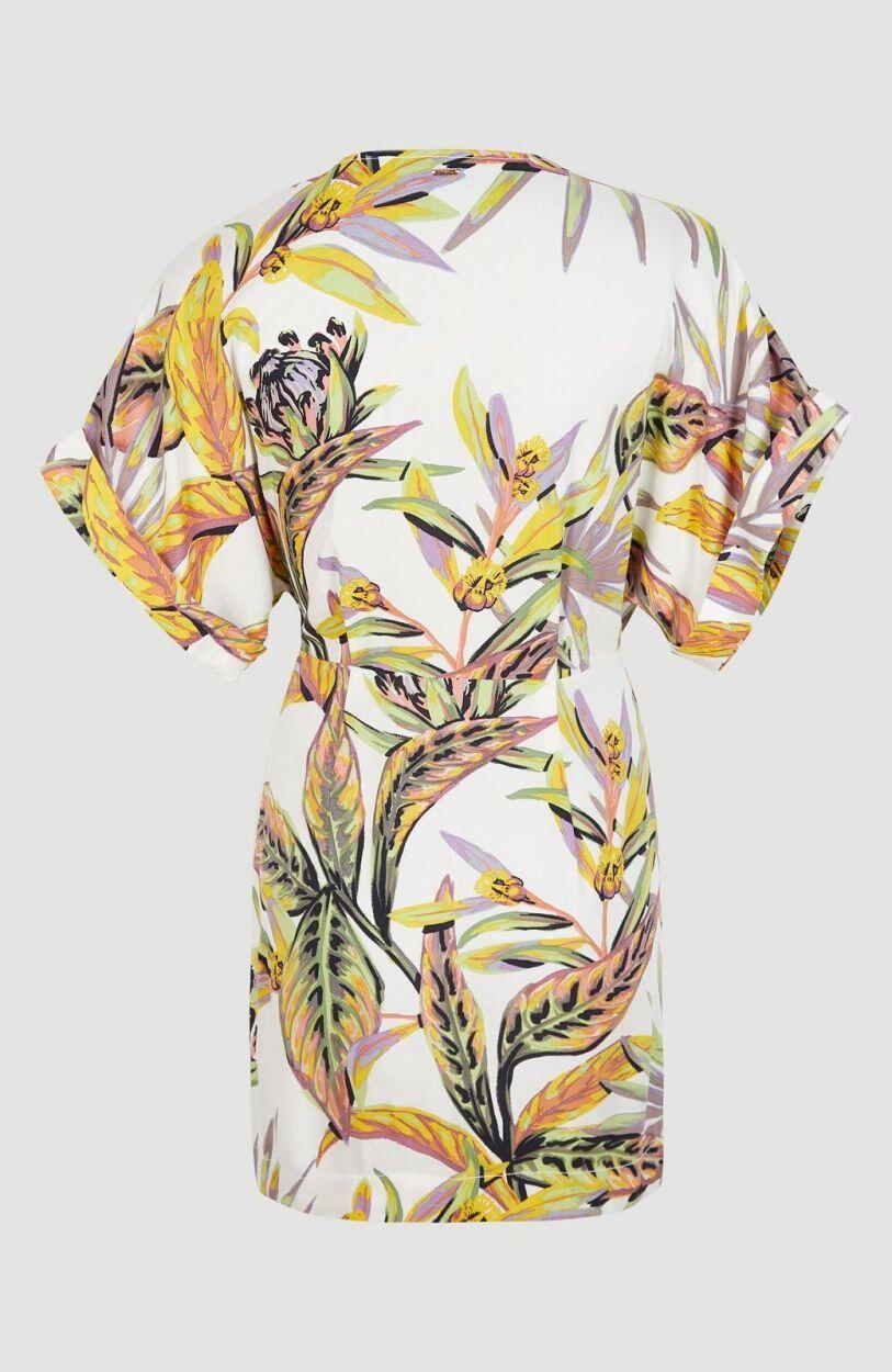 O'NEILL O'neill Jurken OLIANA WRAP DRESS DAMES White Tropical Flower 2/3