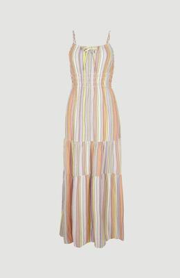 O'neill o'neill jurken quorra maxi dress dames multi stripe