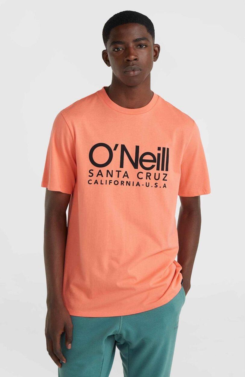 O'NEILL O'neill T-Shirts CALI ORIGINAL T-SHIRT  Hommes Living Coral 3/5
