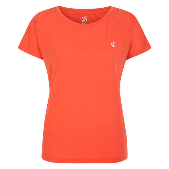 T-shirts femme DARE 2B Persisting Tee W-Orange-40 FR