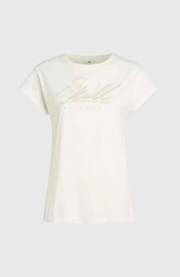 O'NEILL O'neill T-Shirts ESSENTIALS O'NEILL SIGNATURE T-SHIRT Femmes Snow white