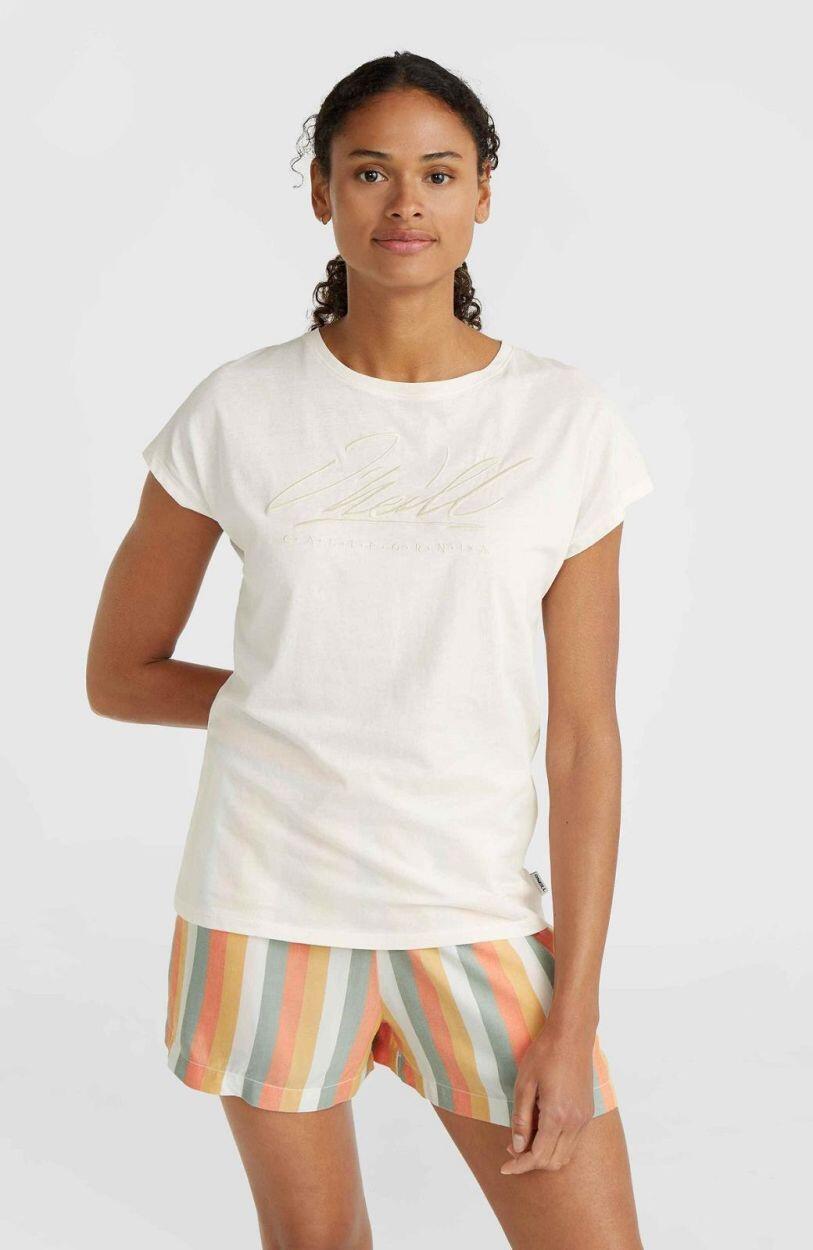 O'NEILL O'neill T-Shirts ESSENTIALS O'NEILL SIGNATURE T-SHIRT  Femmes Snow white 3/5