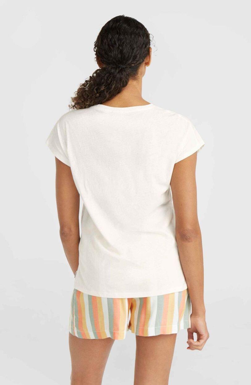 O'NEILL O'neill T-Shirts ESSENTIALS O'NEILL SIGNATURE T-SHIRT  Femmes Snow white 5/5