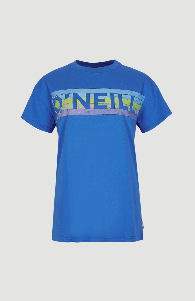 O'NEILL O'neill T-Shirts CONNECTIVE GRAPHIC LONG TSHIRT  Femmes Princess blue 1/4