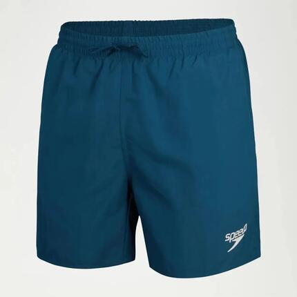 Short De Bain Uni À Taille Élastiquée Homme (Rouge)