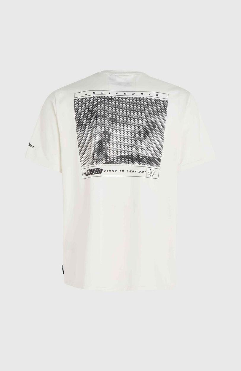 O'NEILL T-Shirts O'NEILL TRVLR SERIES PHOTOPRINT POLYGIEN HEREN Snow white 2/5