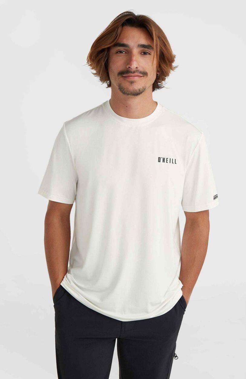 O'NEILL T-Shirts O'NEILL TRVLR SERIES PHOTOPRINT POLYGIEN HEREN Snow white 3/5
