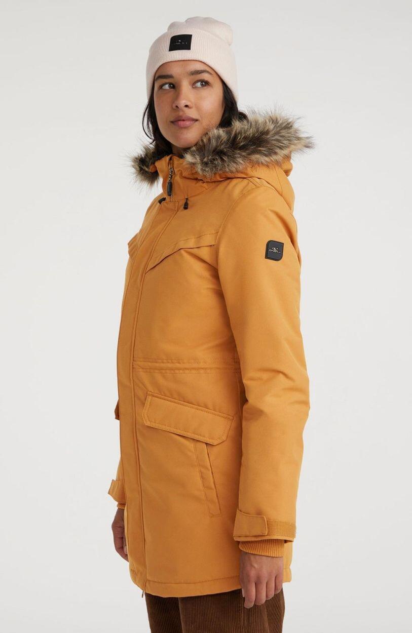 O'NEILL O'neill Manteaux O'NEILL TRVLR SERIES JOURNEY PARKA  Femmes Rich Caramel 4/5