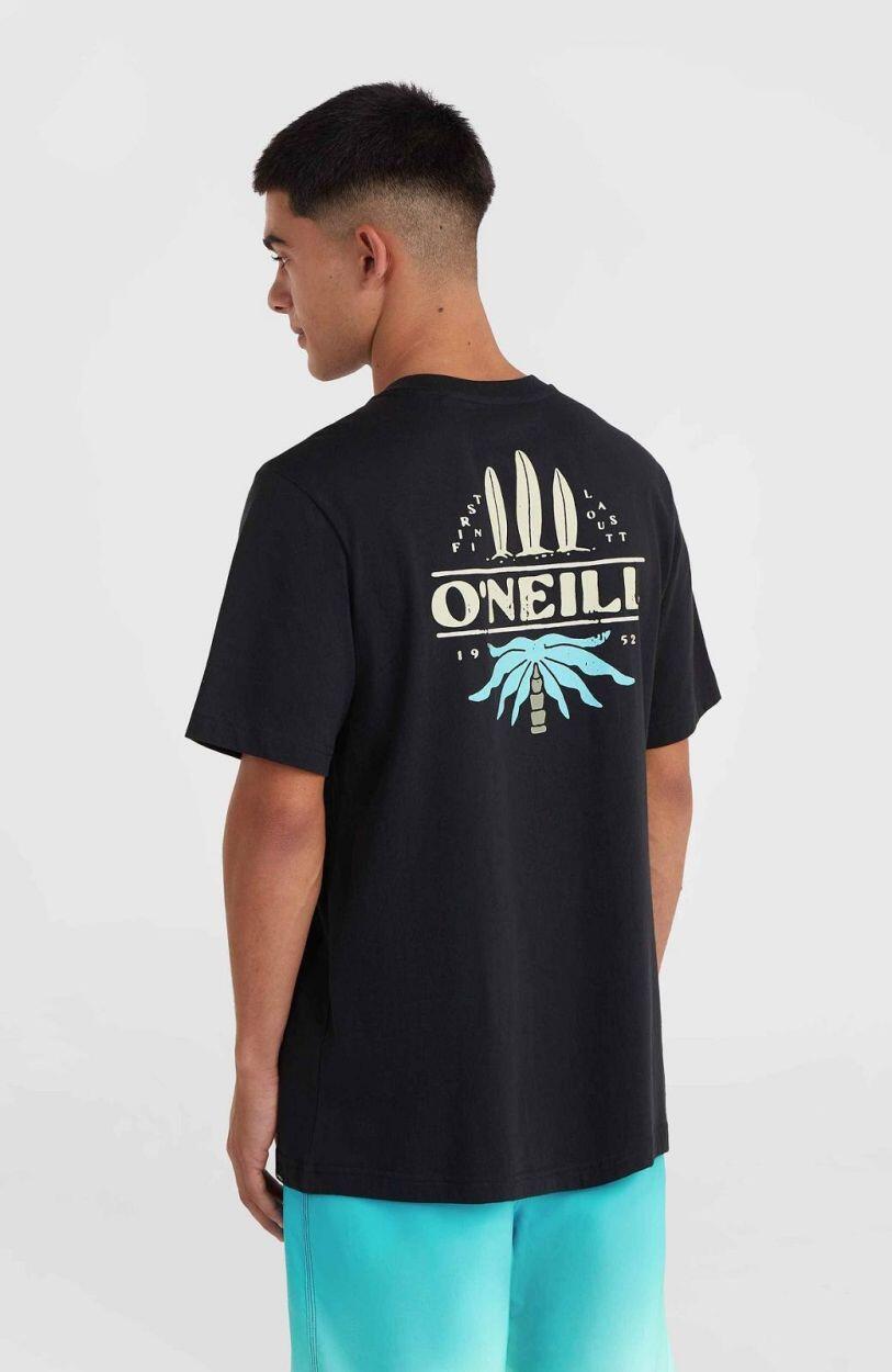 O'NEILL O'neill T-Shirts O'NEILL BEACH GRAPHIC T-SHIRT HEREN Black Out 5/5
