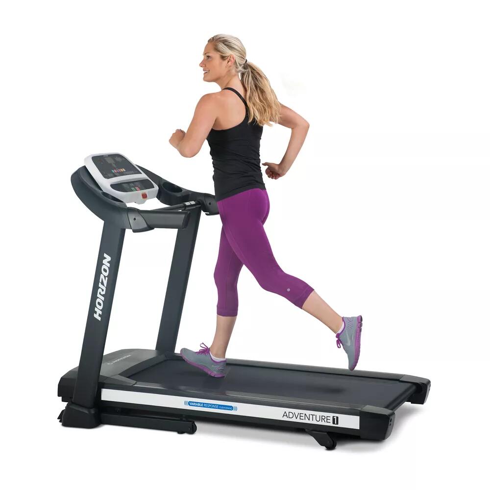 HORIZON FITNESS Adventure 1 Laufband mit Direktwahltasten für Steigung und Geschwindigkeit