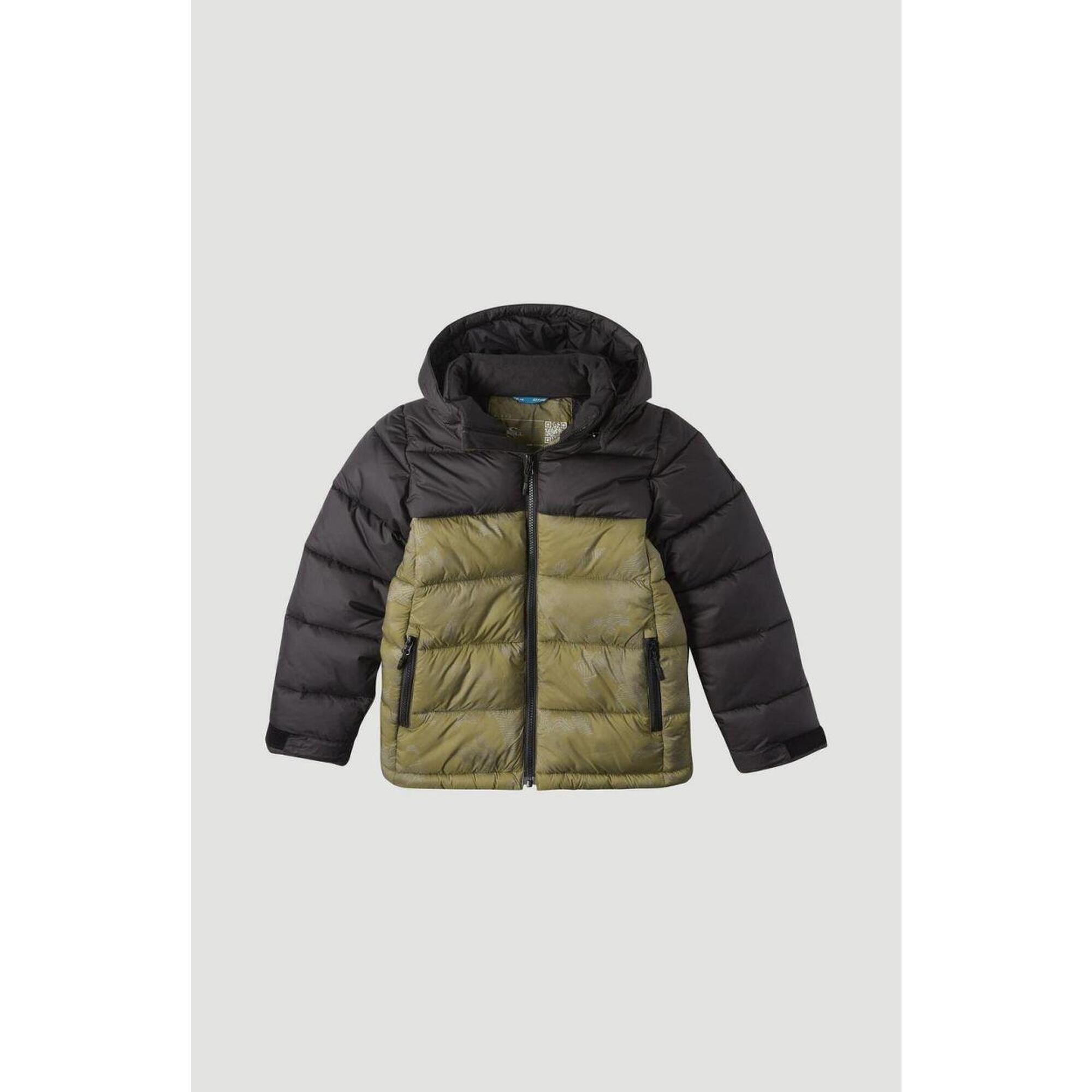 O'Neill - O'Neill O'Neill Manteaux Original F/z Puffer Jacket Garçons Brown Camo - Veste - Marron - Decathlon