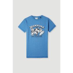 O'NEILL O'neill T-Shirts HYBRID TEAMWORK T-SHIRT Garçons Princess blue
