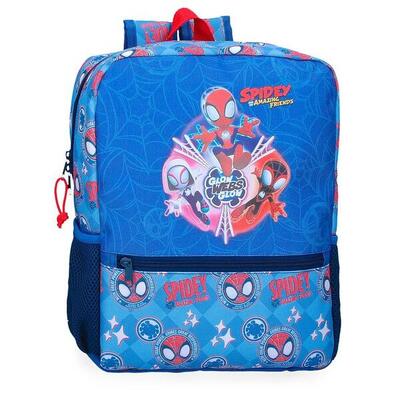 Mochila escolar Niño Marvel Spidey Power of 3 33 cm Azul