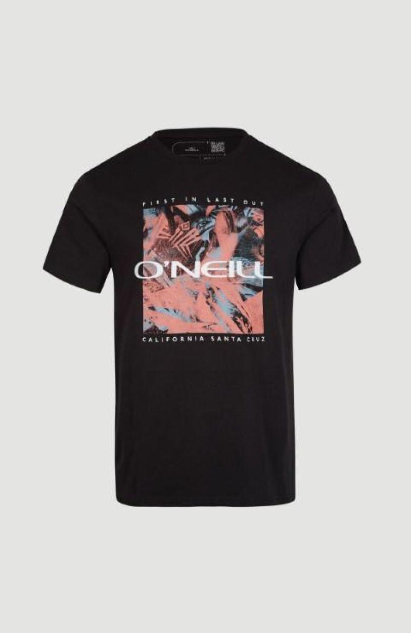 O'NEILL O'neill T-Shirts CRAZY T-SHIRT HEREN Black Out 5/5