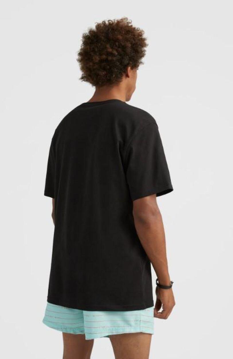 O'NEILL O'neill T-Shirts CRAZY T-SHIRT HEREN Black Out 3/5