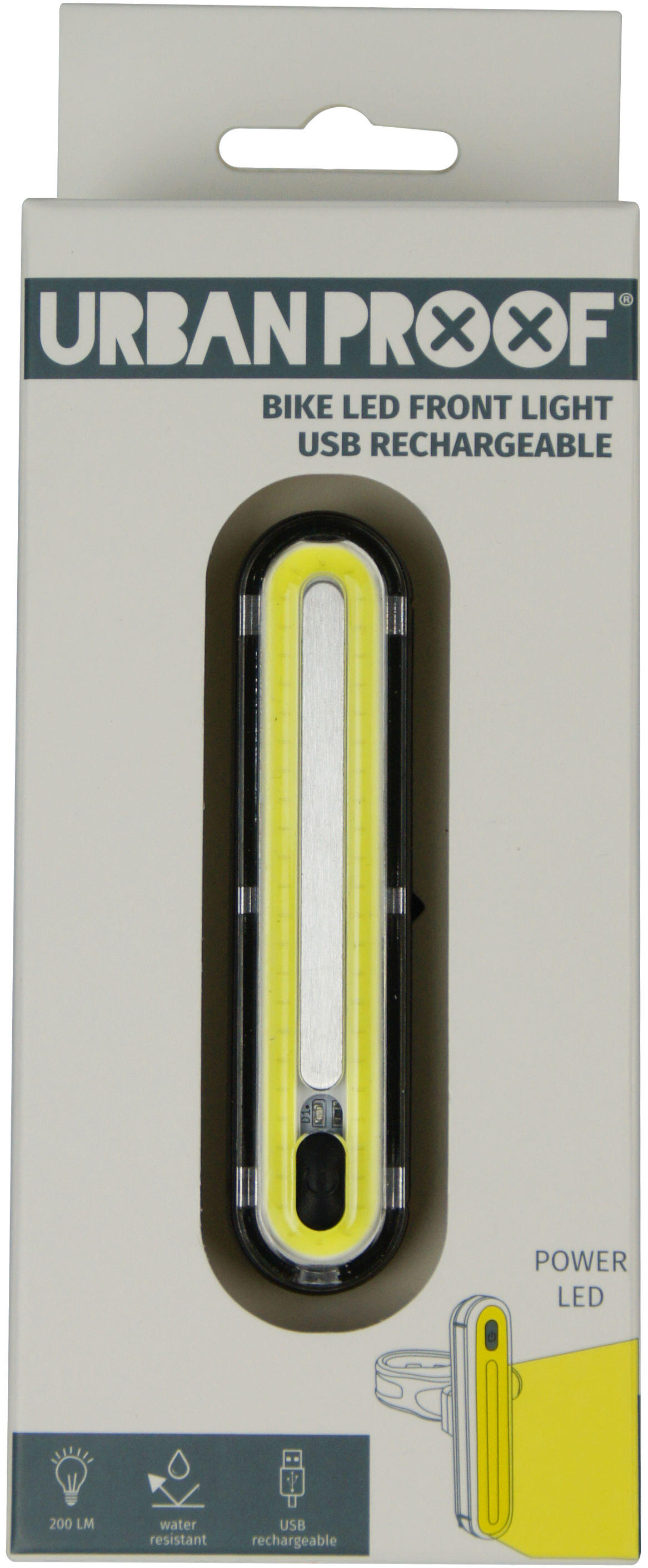 UrbanProof Faro Anteriore LED Ricaricabile 200 Lumen 3/3