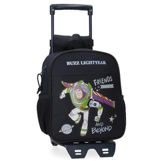 Zaino scolastico Bambino Disney Friends to infinity and beyond 25 cm Nero