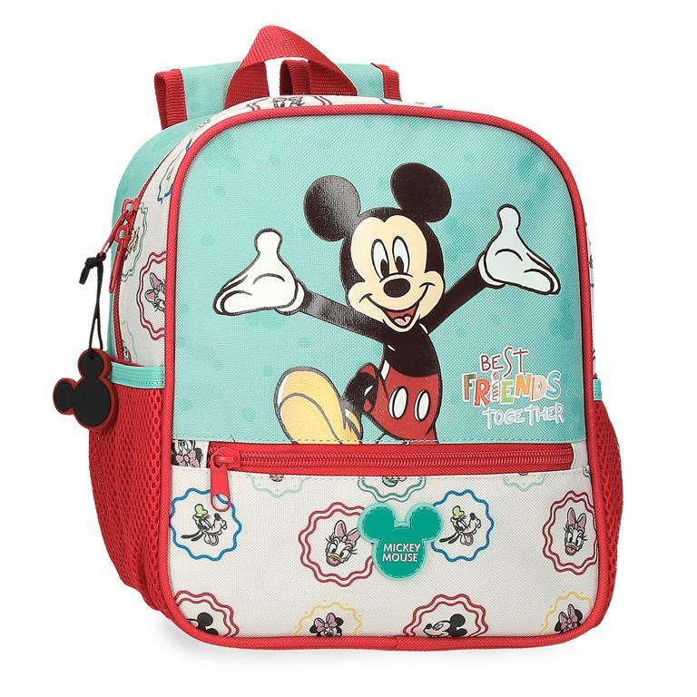 Mochila escolar Niño Disney Mickey best friends together  25 cm Multicolor