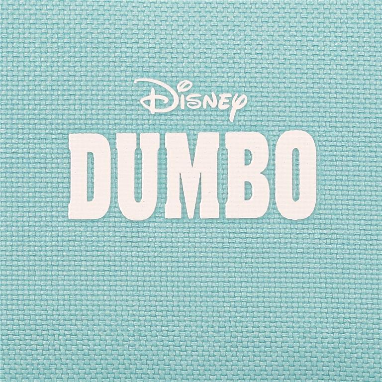 Estuche tres compartimentos Niña Disney Dumbo Fly  12 cm Azul