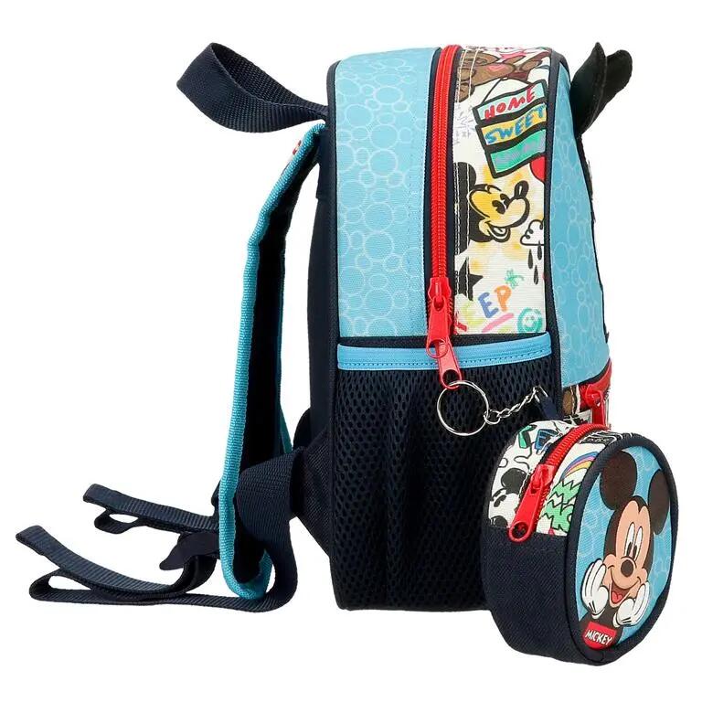 Mochila escolar Niño Disney Mickey Be Cool  25 cm Azul 2/7
