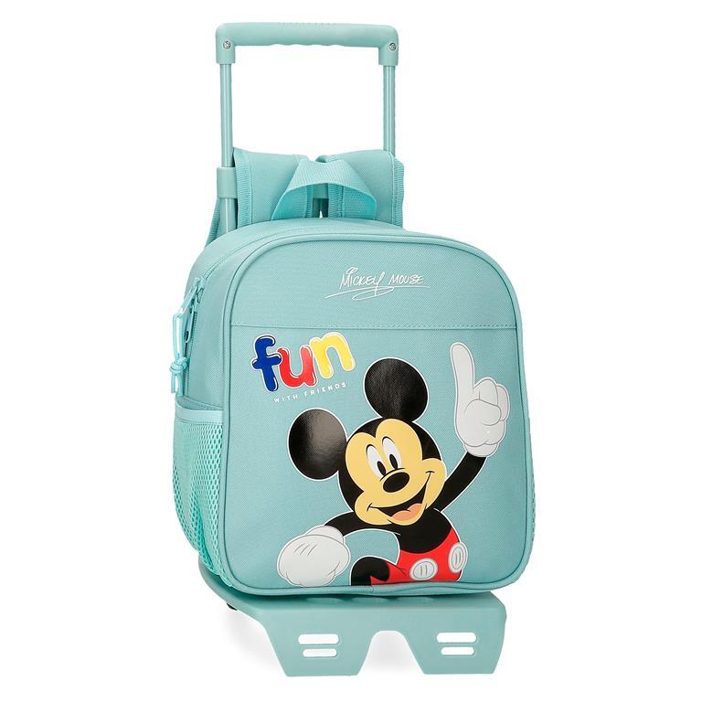 Mochila escolar Niño Disney Mickey Fun with friends  25 cm Azul