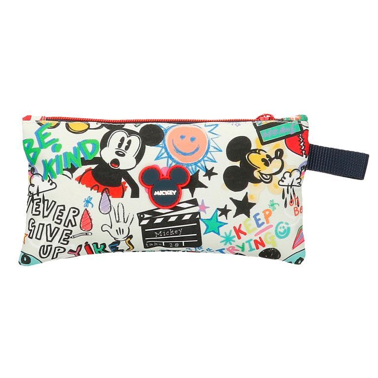 Estuche Niño Disney Mickey Be Cool  12 cm Azul